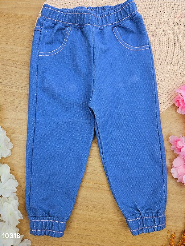 Calça em Molecotton Denim Cinti