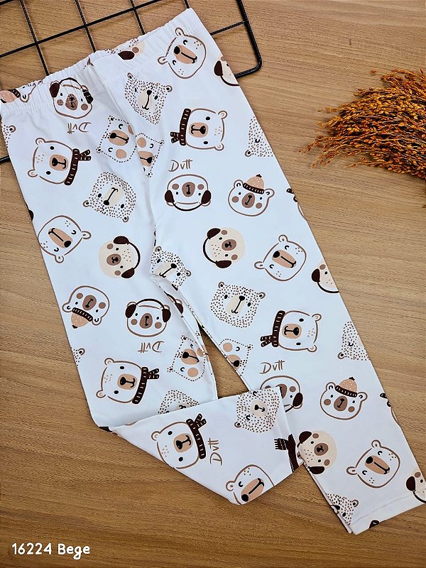 Calça Peluciada Bear Divertto