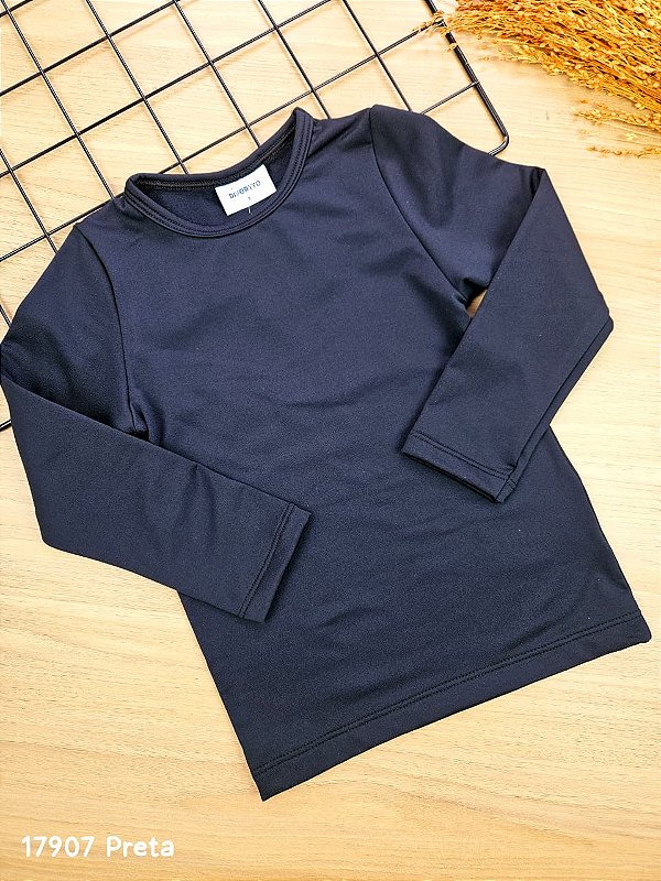 Blusa Térmica Preta Divertto