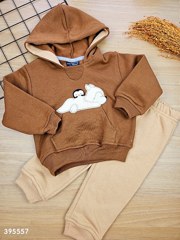 Conjunto em Moletom Foz Vrasalon