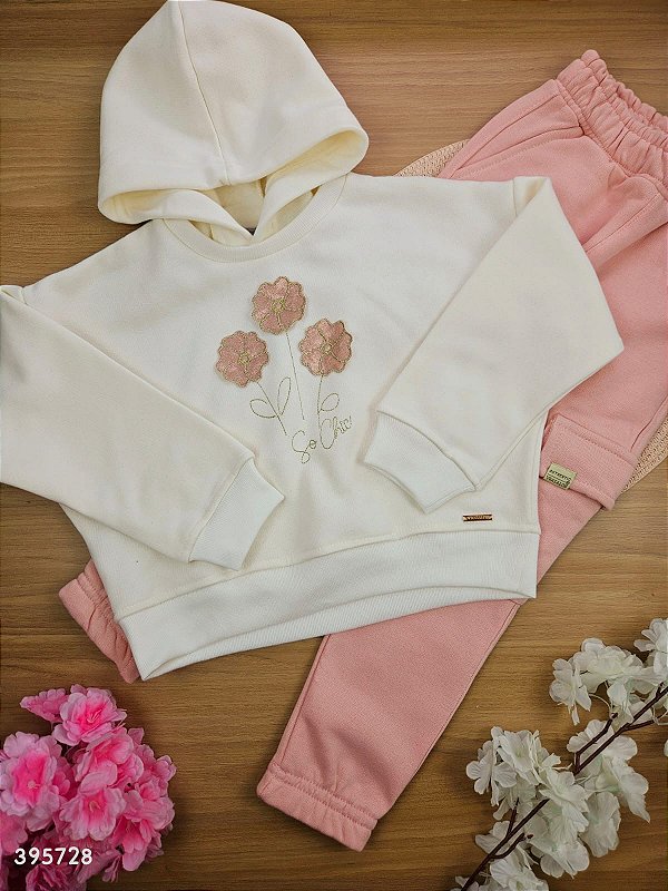 Conjunto em Moletom So Chic Vrasalon