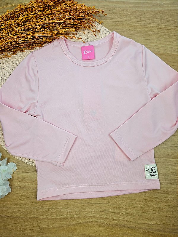 Blusa Térmica Rosa Cinti