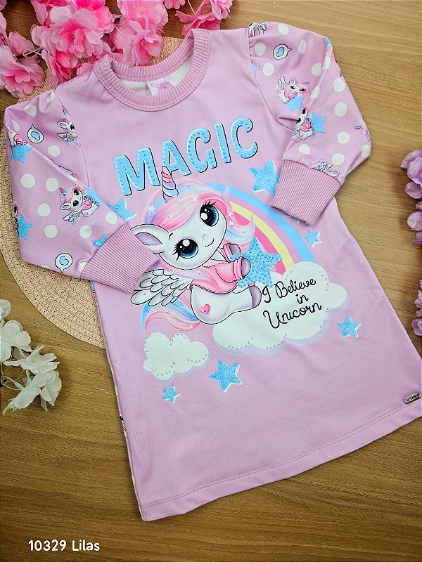 Vestido em Suplex Peluciado Térmico Cinti