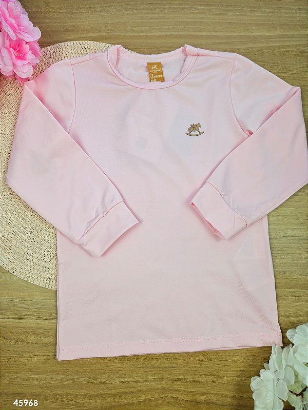 Blusa Térmica Peluciada Rosa Up Baby