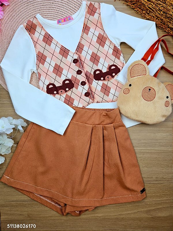 Conjunto Bear Mon Mon Sucré