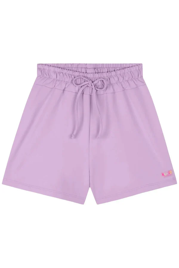 Shorts em Malha com Proteção UV 50+ Kukiê Infantil Menina