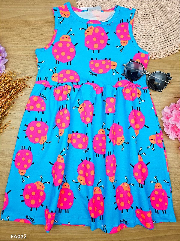 Vestido Joaninhas Fofinhas Bimbi
