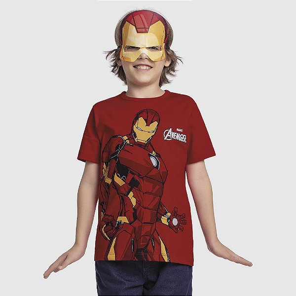 CAMISETA EM MALHA 100%ALGODAO MASCULINA