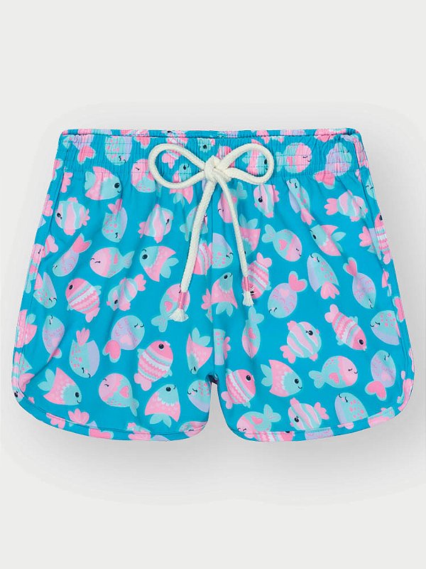 SHORT AZUL HAWAII CINTI