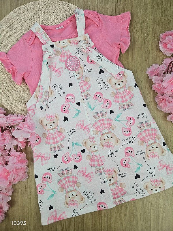 Conjunto Salopete e Body Cinti