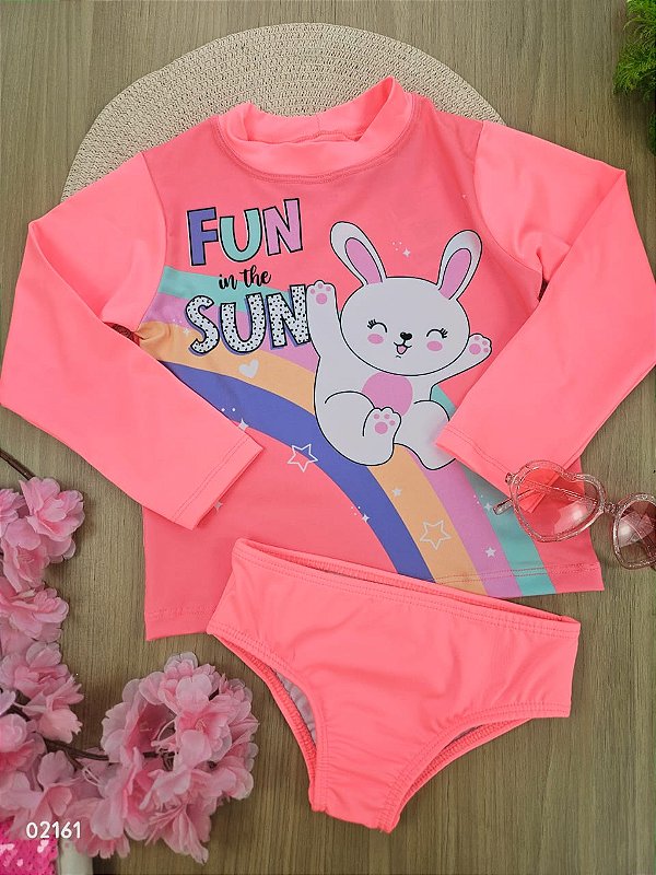 Conjunto com Proteção UV Solar Fakini