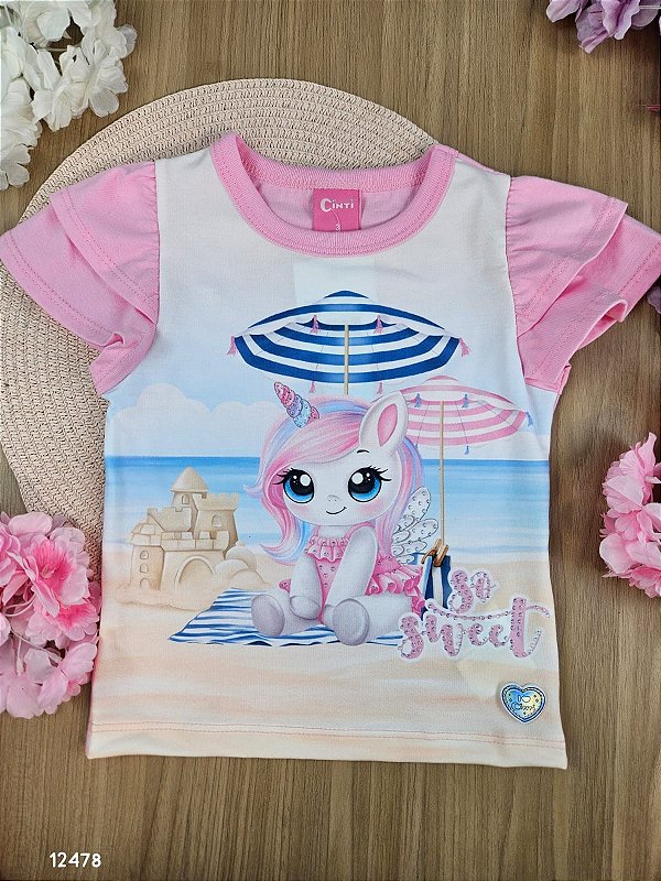 Blusa Unicórnio Cinti