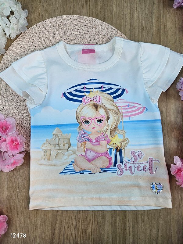 Blusa Menina Cinti