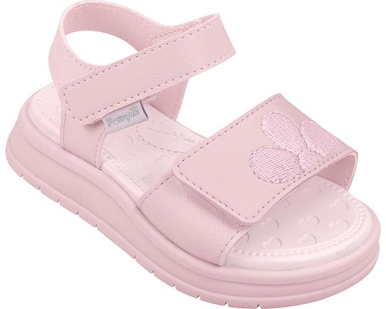 Sandalia Infantil Pampili Papete Petit Flor Rosa