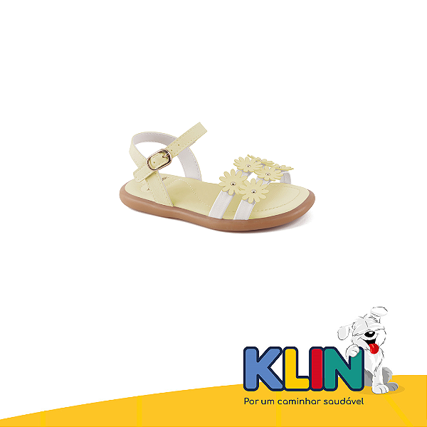 SANDALIA FOFURA Amarelo Worldcolors Klin