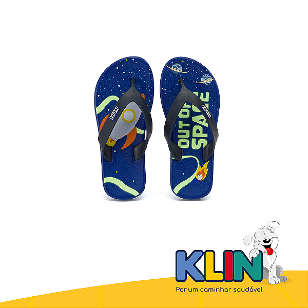 CHINELO ACQUA KIDS Azul Royal Klin