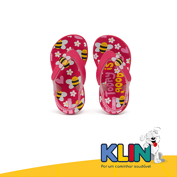 CHINELO ACQUA PRINT Pink Klin