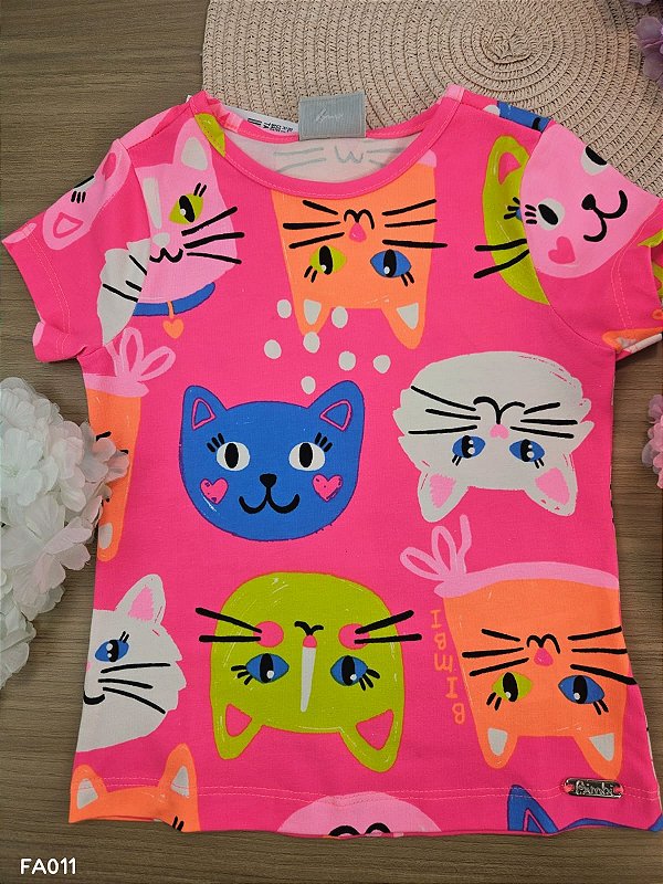Blusa Gatinhos Bimbi