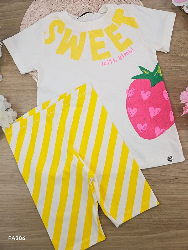 Conjunto Morango Bimbi