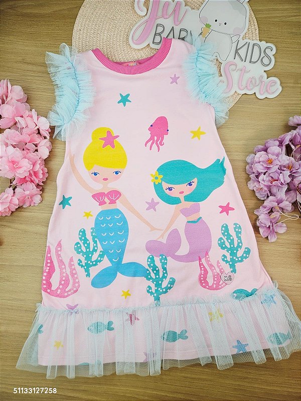 Vestido Sereias Mon Sucré