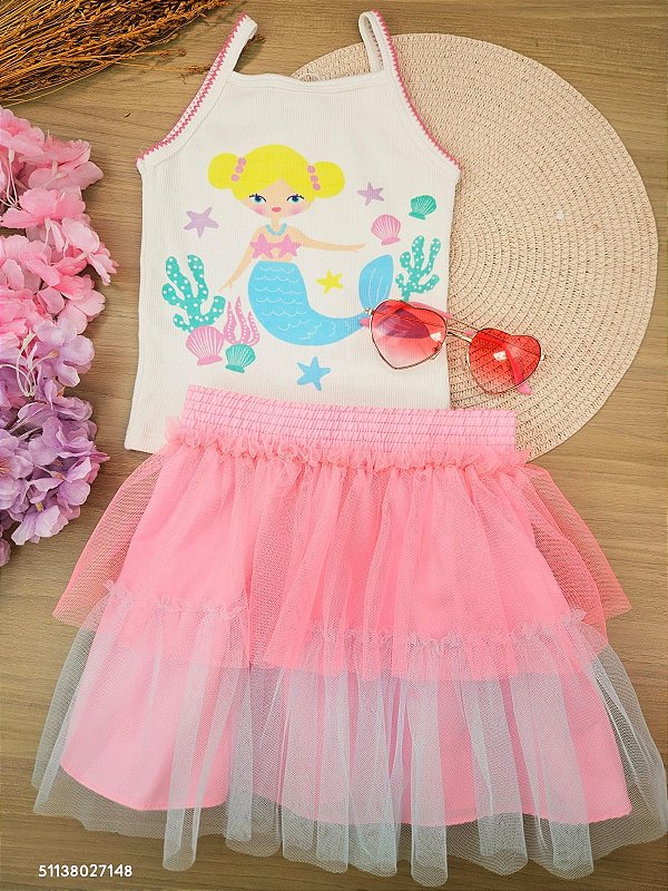 Conjunto Sereia Mon Sucré