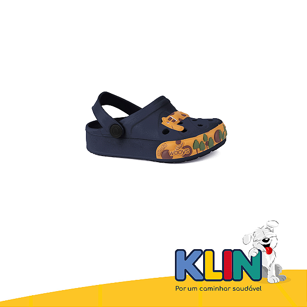 Babuche Soft Mini Marinho Klin