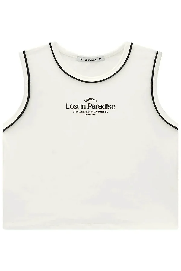 Regata Cropped em Cotton Lilimoon Teen Menina