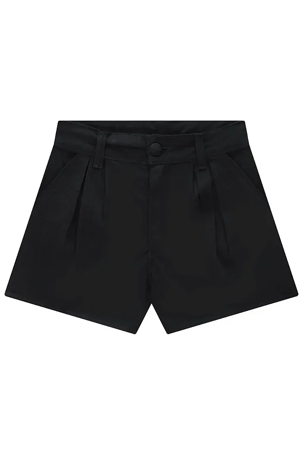 Shorts em Sarja com Elastano Lilimoon Teen Menina