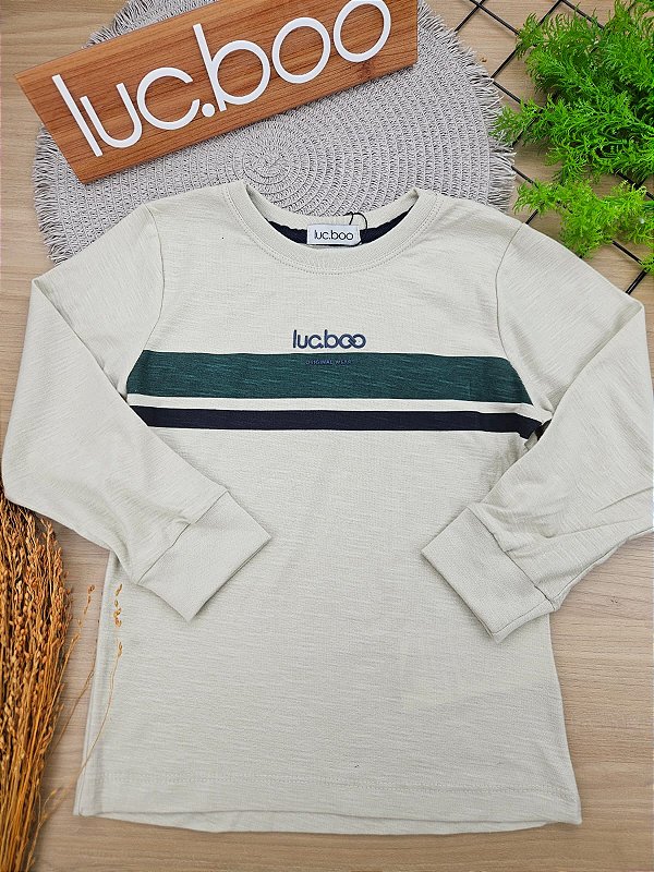 Camiseta Meia Malha Flame Off White Lucboo