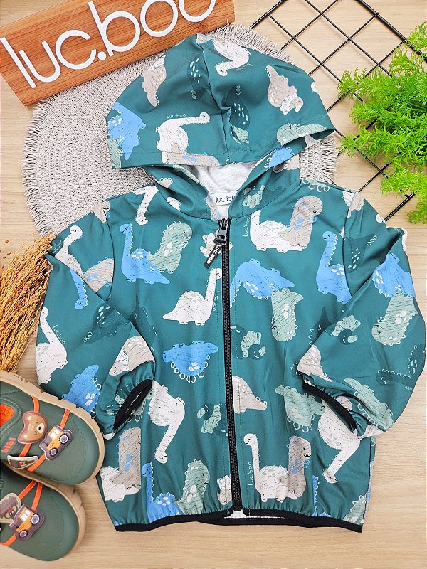 Jaqueta Manga Longa Verde Ultramarine Lucboo