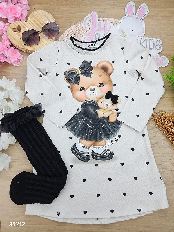 Vestido em Termoskin Térmico Peluciado Infanti