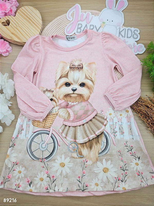 Vestido em Malha Fresh Infanti