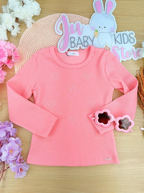 Blusa Em Soft Line Rosa Medio Kukiê