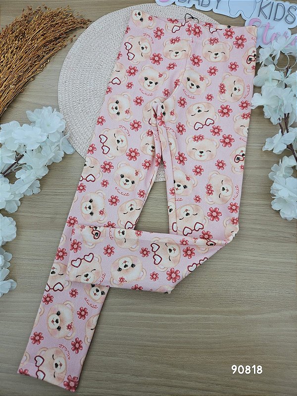 Calça Legging Em Molecotton