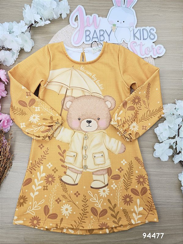 Vestido em Molecotton Kukie