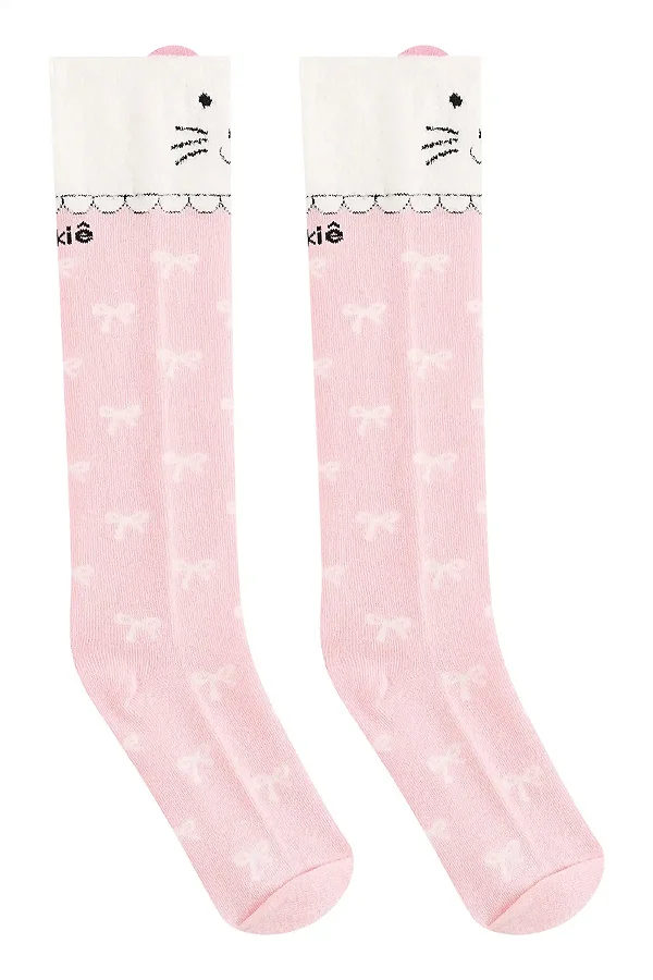 Meia 3/4 Rosa - 30 a 34 Kukiê