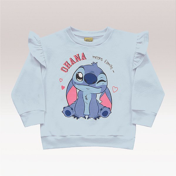 Blusão Azul Stitch Fakini