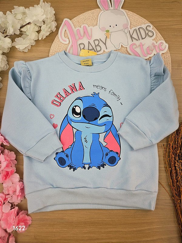 Blusão Azul Stitch Fakini