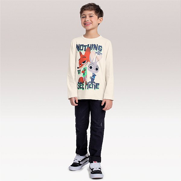 Camiseta Em Malha 100%Algodão Masculino Fakini