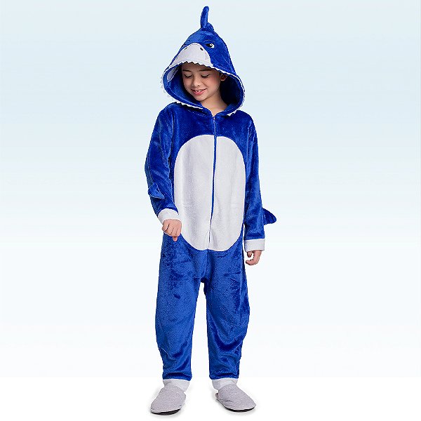 Kigurumi em tecido 100% poliester Fakini Masculino Fakini