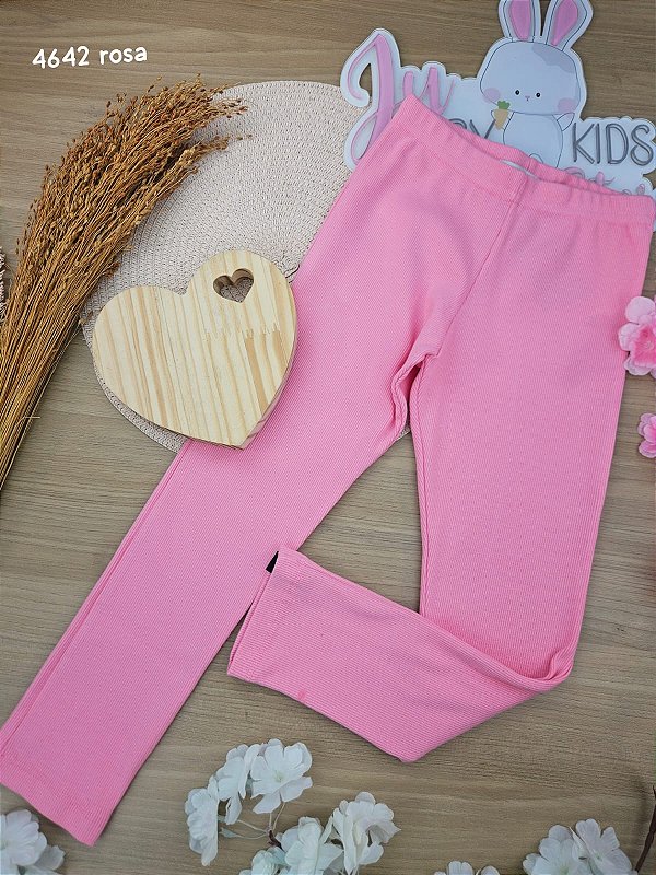 Legging em malha 96% algodão 4% elastano feminina Tutti-Fruti Fakini