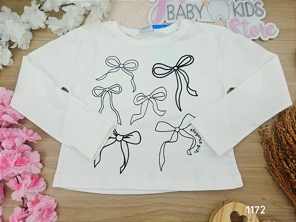 Blusa Em Malha 100% Algodao Feminina Fakini