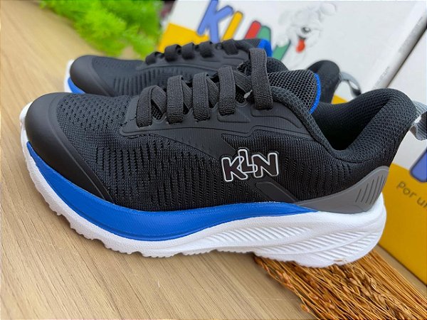 Tênis New Sport Mini 199 Preto/Royal Klin