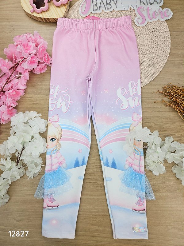 Legging rosa iogurte Cinti