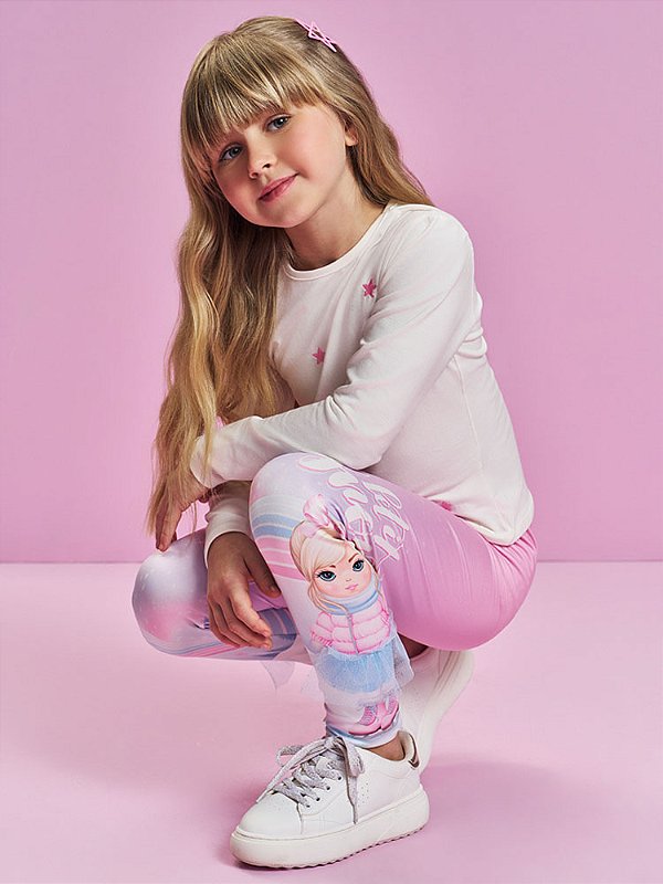 Legging rosa iogurte Cinti