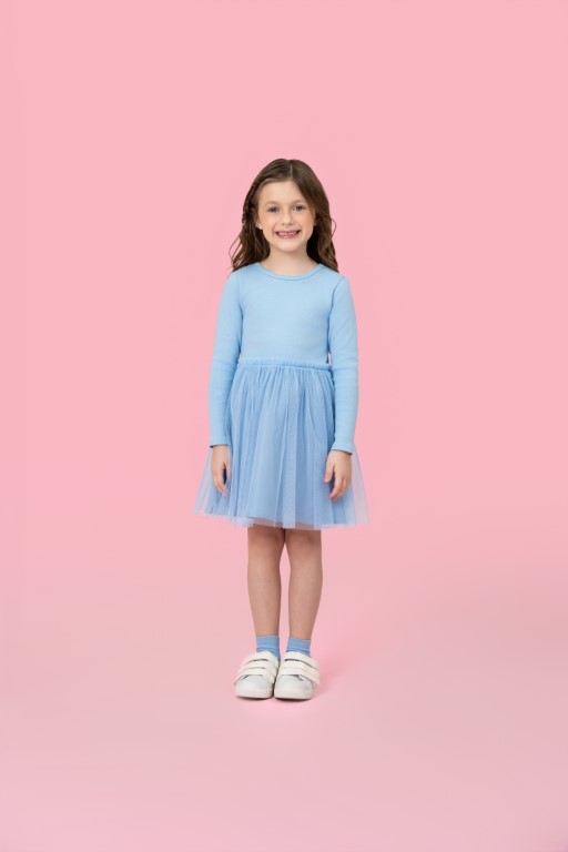 Vestido inverno 2026 004 Azul Mon Sucré