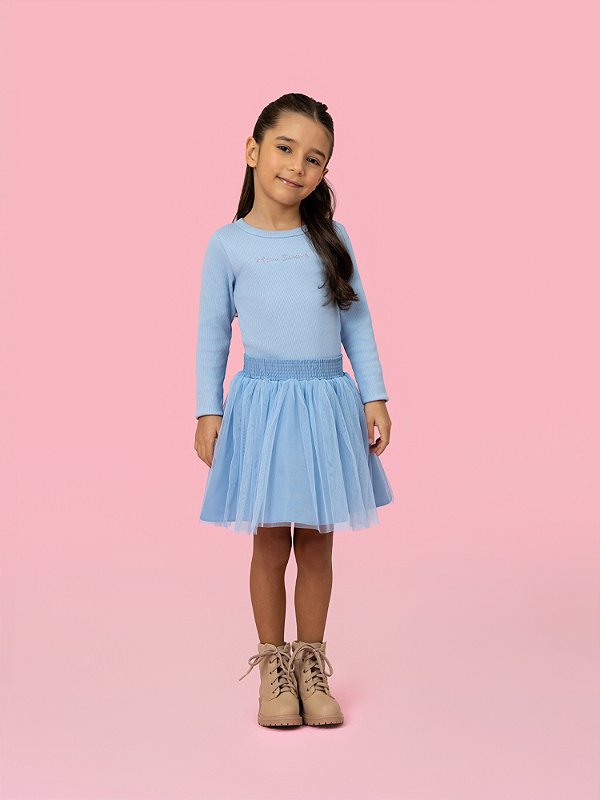 Blusa inverno 2026 002 Azul Claro Mon Sucré