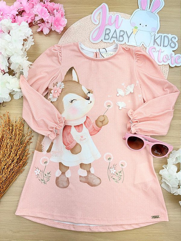 Vestido em Malha Fresh Infanti