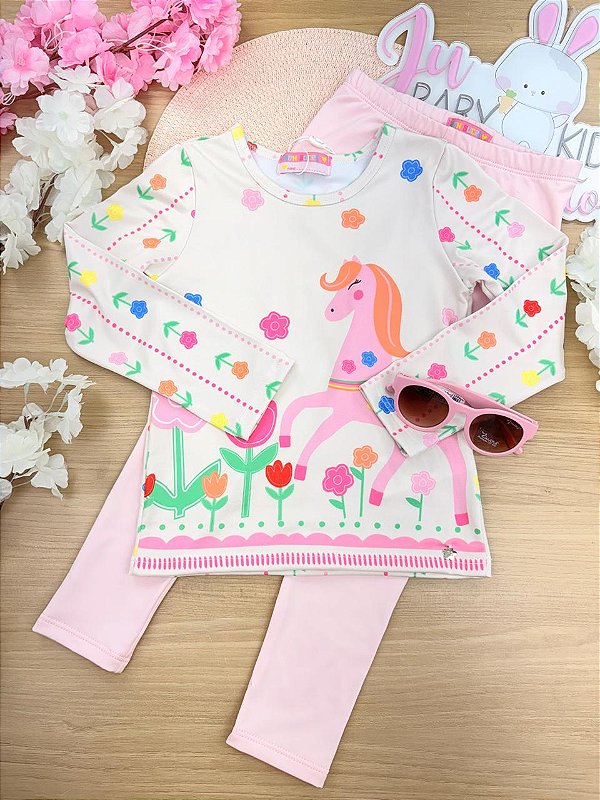 Conjunto Térmico Unicórnio Mon Sucré