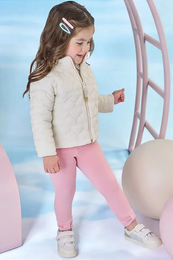 Calça Legging em Termoskin Kukiê Bebê Menina